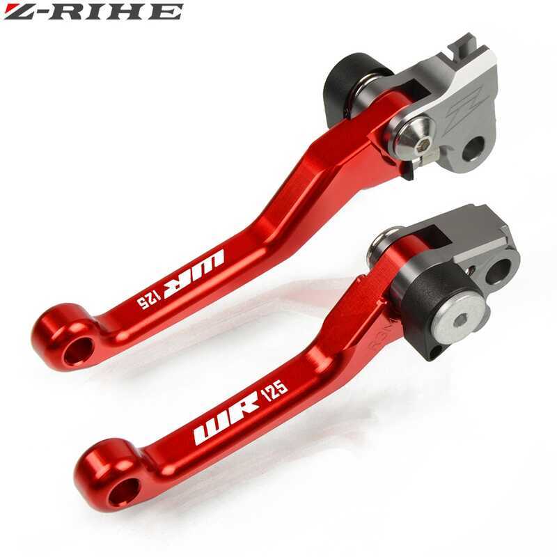 ก้านเบรกและคลัตช์ CNC อลูมิเนียมสั่งทำพิเศษสำหรับมอเตอร์ไซค์ HUSQVARNA Wr125-300 WR 125 300 2013 รถ