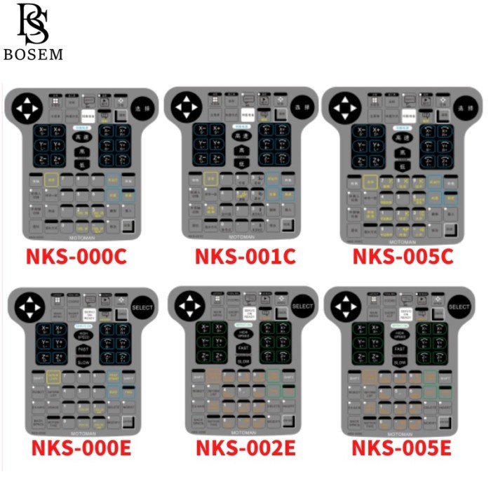 NKS000E NKS002E NKS005E Teach Pendant Sheet Membrane For NX100 Series new