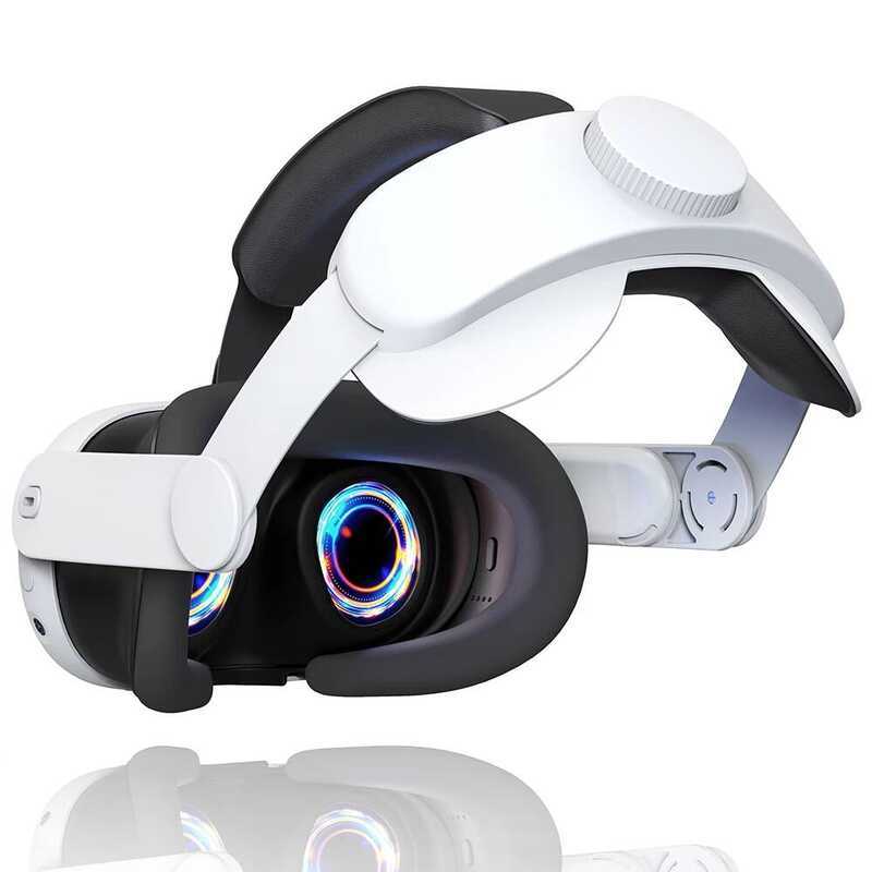 การออกแบบ HNDAI สําหรับ Meta 3/Oculus Quest 3S Elite สายรัดศีรษะแบบปรับได้