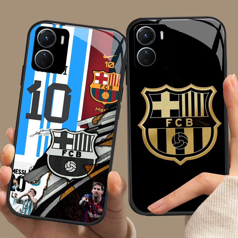 CK-42 Barcelona Football Club HD Glass Casing สําหรับ VIVO Y16 Y15S Y01 Y56 Y36 Y27S Y15A Y36i Y17S 