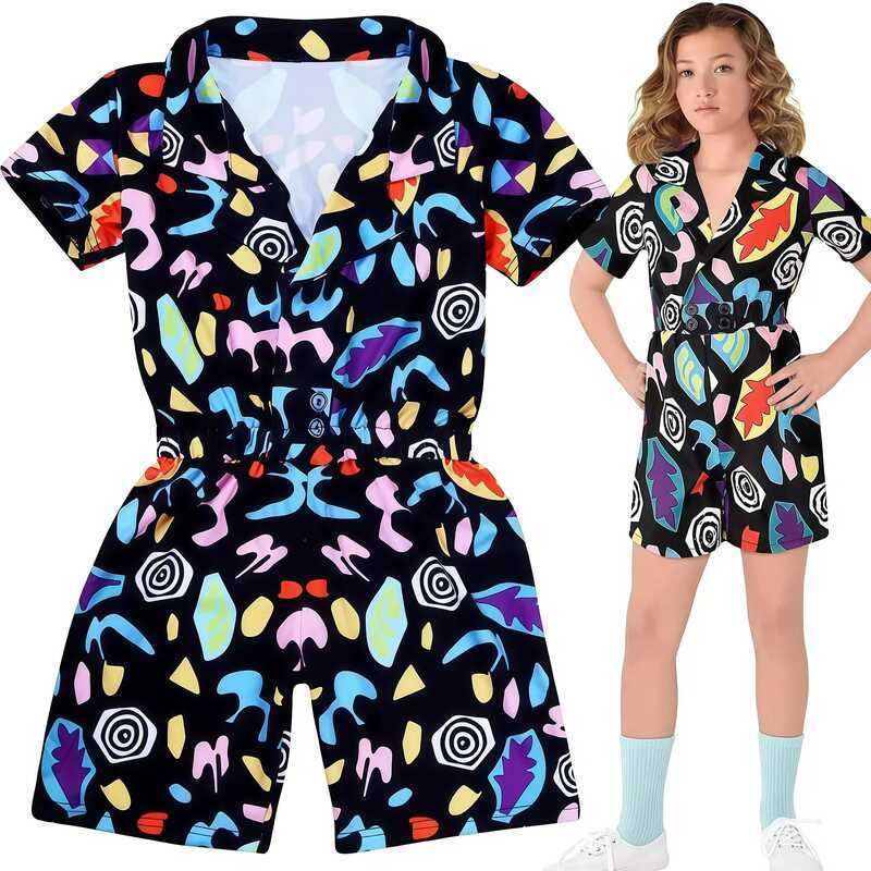 C Anime Things Season Cosplay Halloween Party 80S Retro Eleven Costume, Short Sleeve Roleplay Outfi