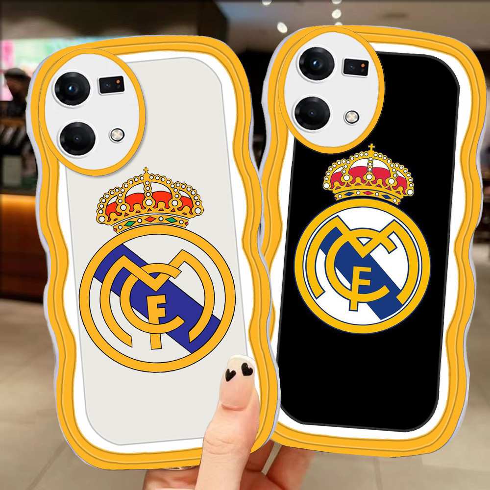 A-13 Real Madrid TPU Casing สําหรับ OPPO Reno 7 7Z 8Z 8 Lite 5G เคสใส