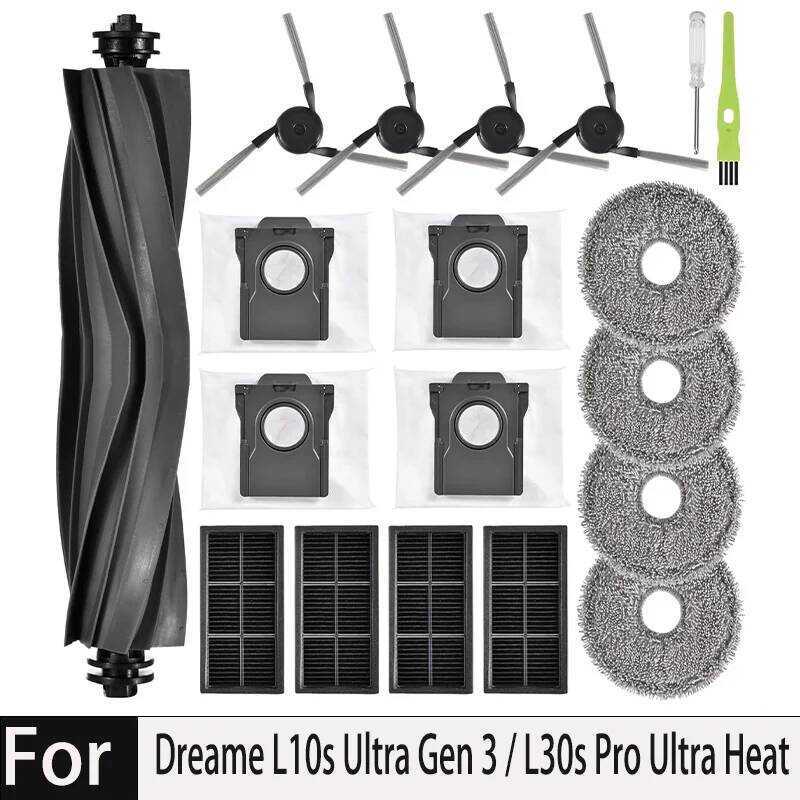 C Dreame L10s Ultra Gen 3, Dreame X40 Ultra/ L40 Ultra/L30s Pro Ultra Heat/P10 Pro Ultra Tricut Bru