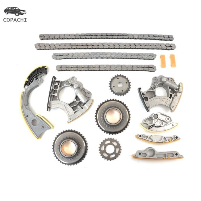 Auto Engine Timing Chain Kit For AUDI Q5 A6 3.2 3.0 V6 A8 S8 4.0 V8 CCAA CALA w/Gears Car Accessori