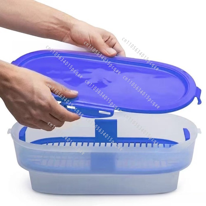 Batter Bowl with Lid Batter Shaking Bowl Mixing Bowl Can Fry Chicken Thighs 5 Pieces