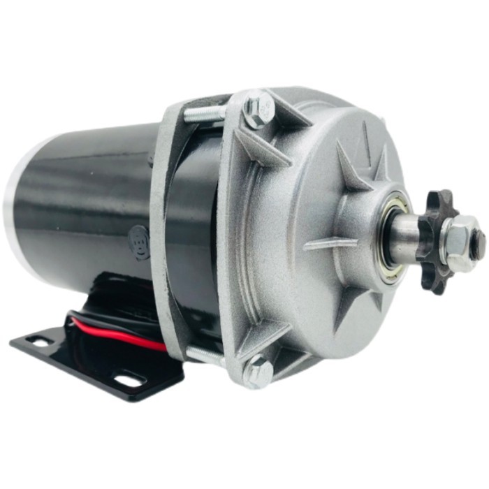 500W 800W 12V 36V 48V DC Motor Micro Brushed Motor Brushed Permanent Magnet 500RPM Gear Electric Mo