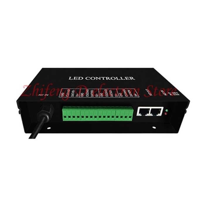 LED four-port sub-control (H802RA) WS2812B Matrix SK6812APA102 controller, supports Art-Net protoco