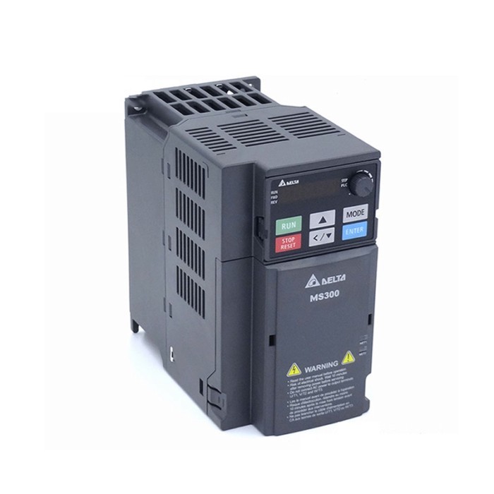 VFD5A5MS43ANSAA DELTA VFD Standard Compact Drive MS300 Series 2.2kw 3HP 3 phase AC 380V-480VAC 0-59