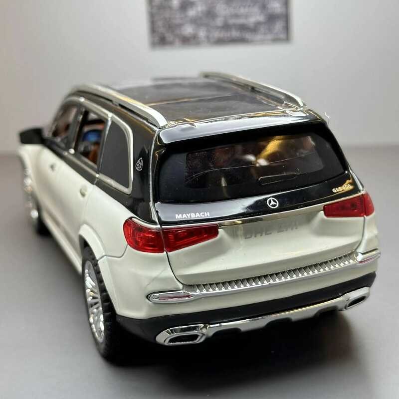 C Simulation 1:24 Mercedes Benz Maybach Gls600 Alloy S Diecast Metal Model Collection Of Hobby Deco