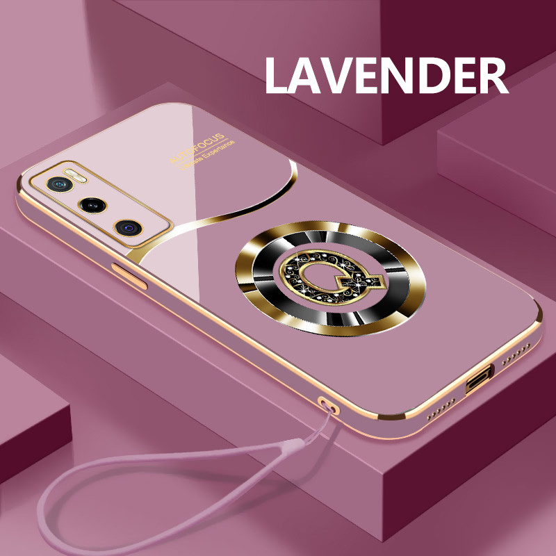 Custom Letter Q สําหรับ VIVO V20 SE V50 V50Lite V40LiteV21 V21e V23 V23e V25 V25e V27 V27Pro V27e V2