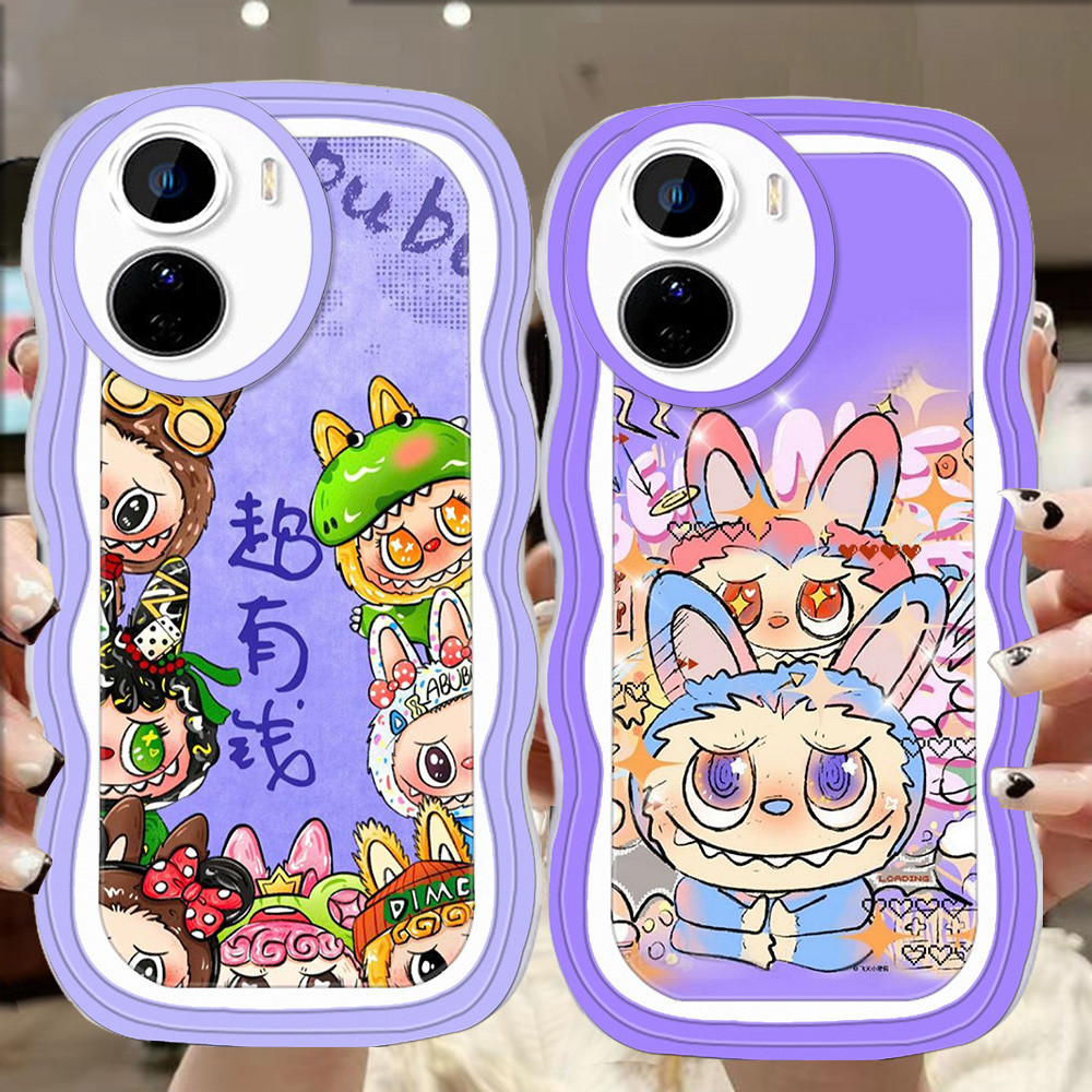 A-1 Labubu TPU Casing สําหรับ VIVO Y35 Y02t Y75 Y02s Y22s Y22 Y02 Y16 5Gเคสใส