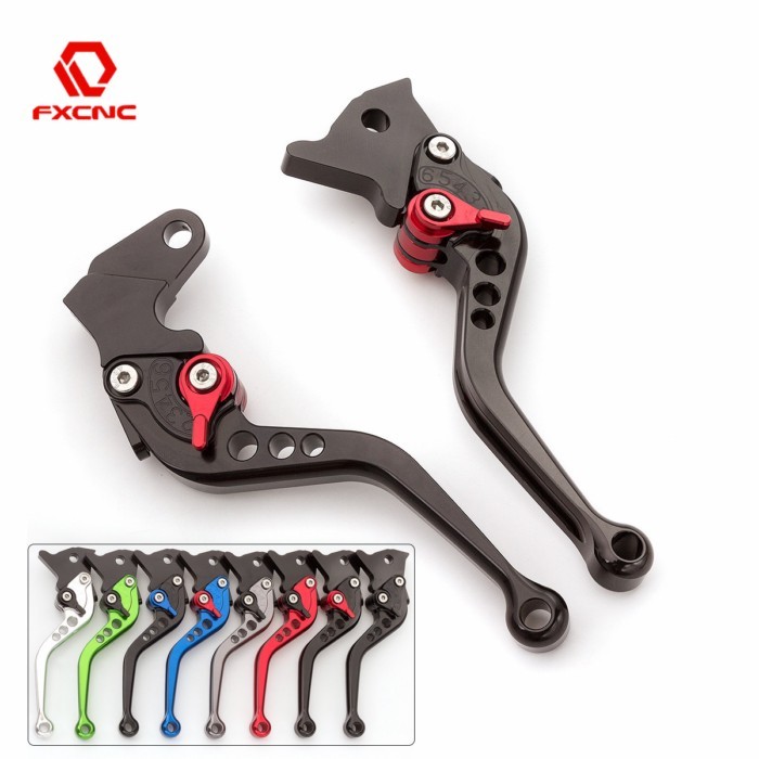8 Color Adjustable Motorcycle Brake Clutch Levers For Vespa PX Disc Models LML 125 150 200 Star PX1