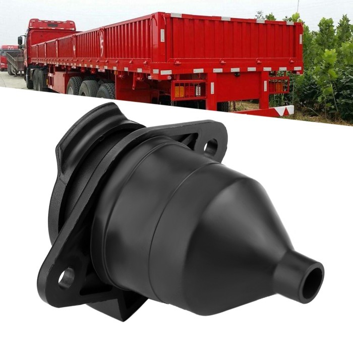 Trailer Connector Trailer Socket Trailer Socket Adapter 24V 7 Pin Trailer Socket Connector Adapter