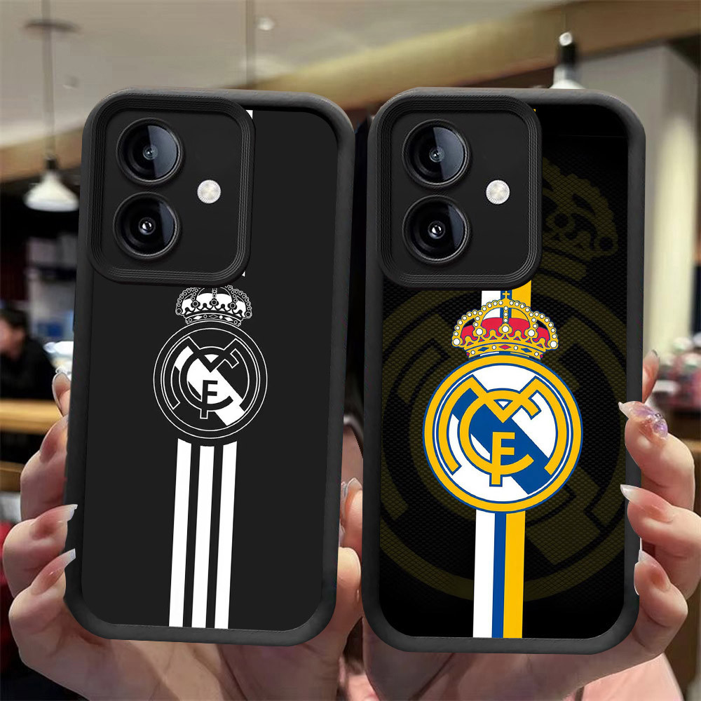 J-40 Real-Madrid ดำขาวชมพูเคสโทรศัพท์หรับ OPPO A40m A20 A5X A3X A79 A5i A5 Pro A3 A40 Reno 11F 5G