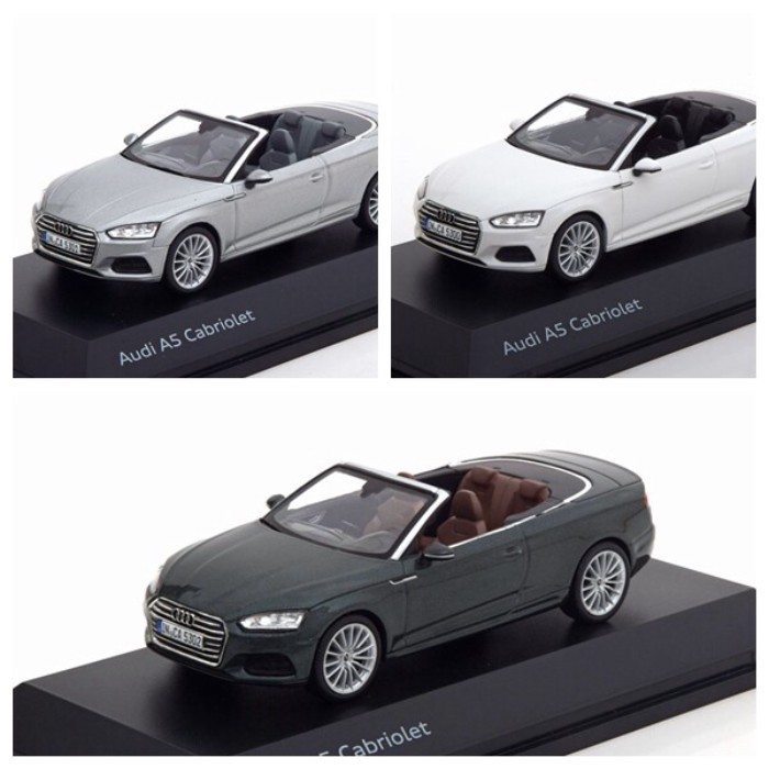 ข้อเสนอพิเศษ AUDI Original Factory A5 Car Model 1: 43 AUDI 2017 Convertible Version Spark OEM