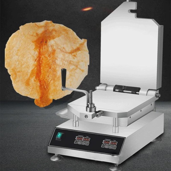Fossil Cake Machine EC-300 Pancake Machine Popular Pancake Snack Making Seafood Pancake Oracle Seaf