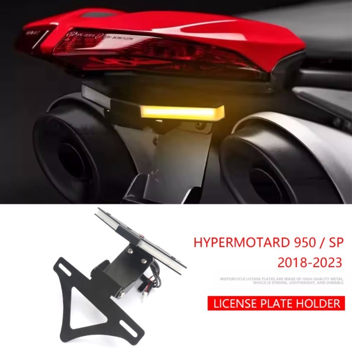 Hypermotard 950 License Plate Holder FOR Ducati Hypermotard 950 / 950 SP Motorcycle Tail Tidy Rear