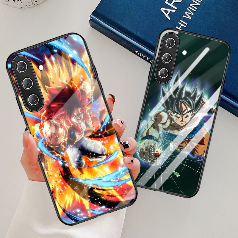 SAMSUNG T-10 Dragon BallปลอกกระจกนิรภัยสําหรับSamsung A05S M17 A15 A24 A04S A14 A17 A56 A16 5Gกรณี