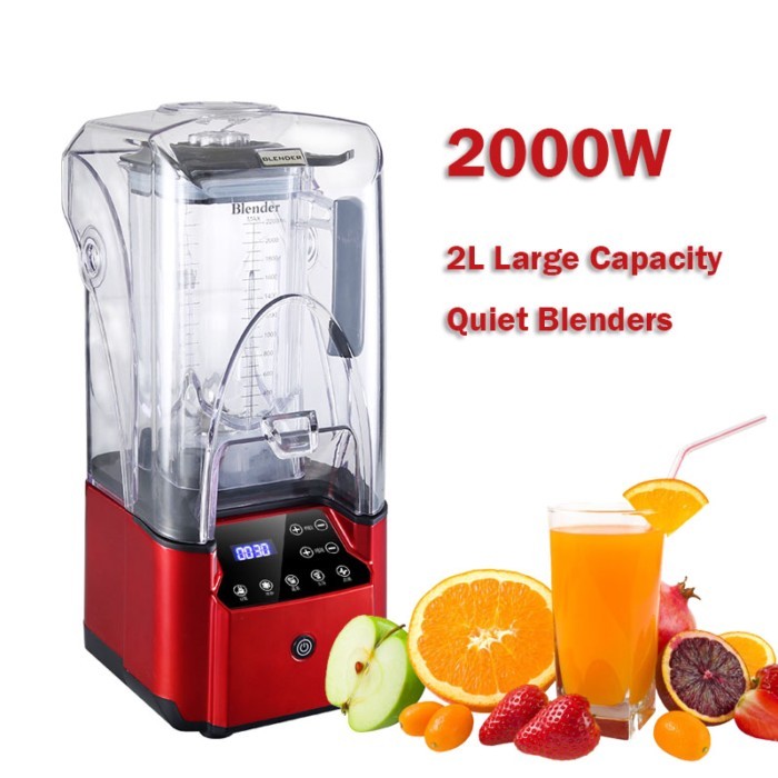 2000W Heavy Duty Commercial Grade Blender Mixer Juicer Fruit Food Processor Ice Smoothies Blender H