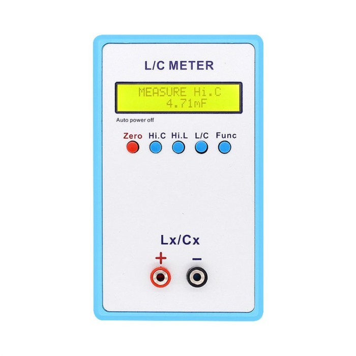 LC-200A LC200A Capacitance Meter Hand-held Digital LCD Capacitance Inductance Meter LC Measuring Me