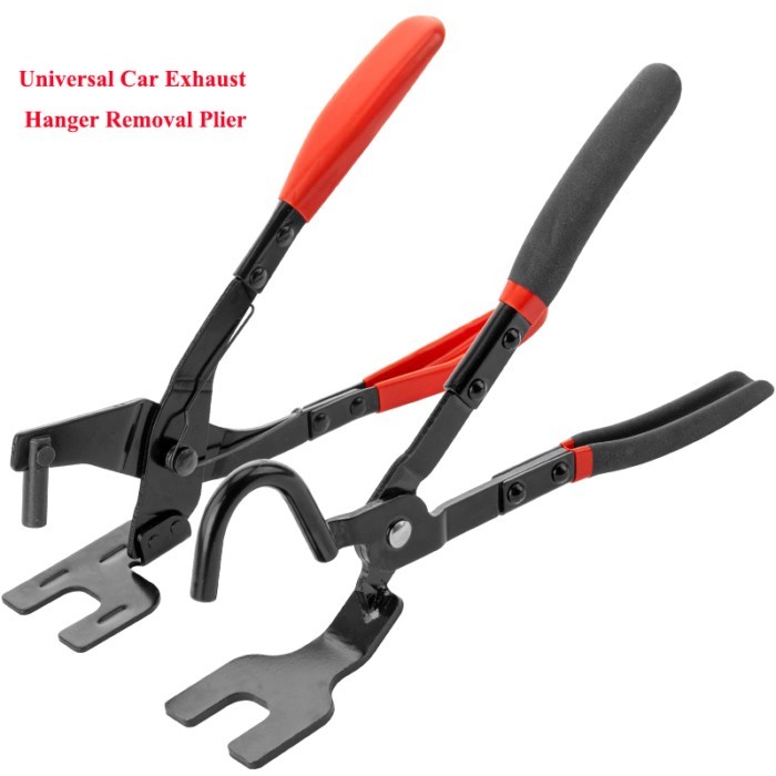 Exhaust Hanger Removal Pliers 25 Degree Offset Rubber Exhaust Hanger Removal Tool
