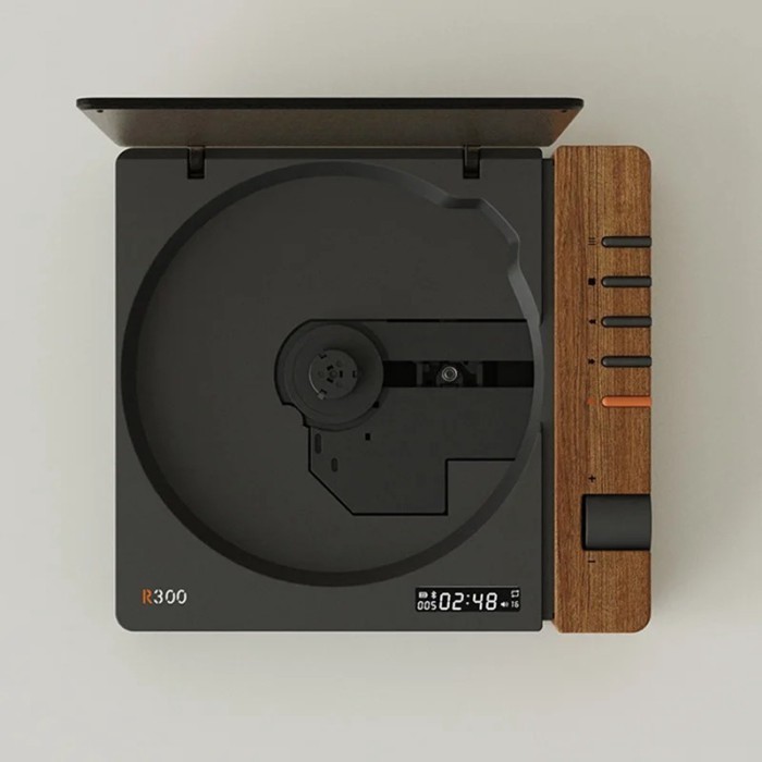 HIFI Portable CD Player Bluetooth 5.3 Digital Optical Output Audiophile Audio Player Built-in 2000m