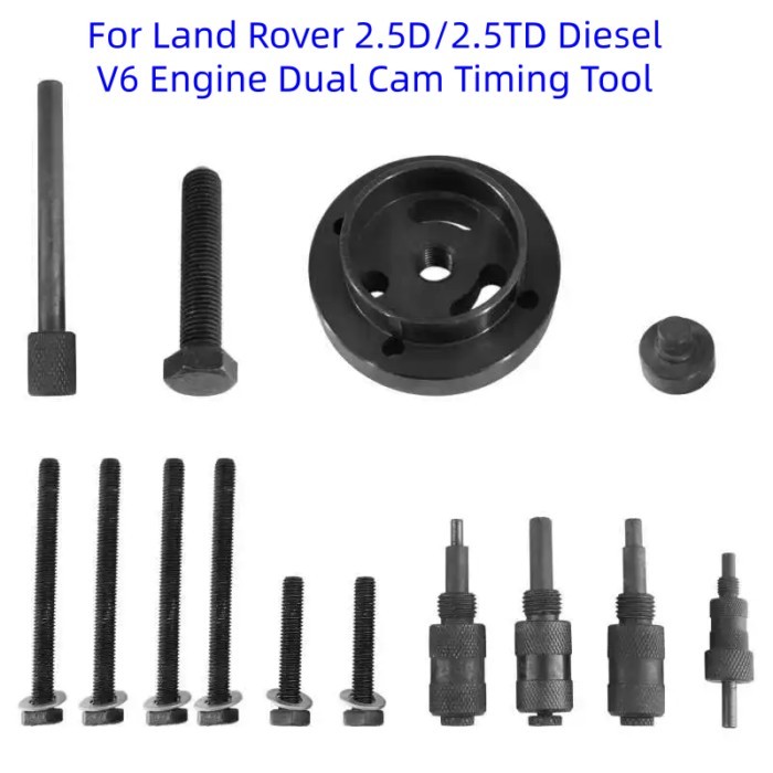 FOR Land Rover 2.5D 2.5TD Diesel Engine Timing Tool V6 Engine Dual Cam Timing Tools