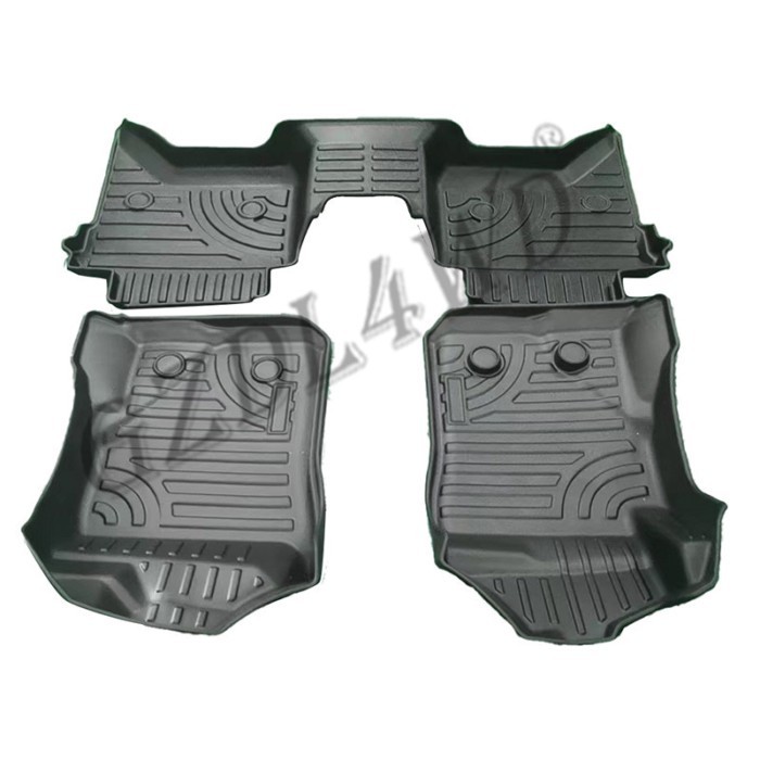 GZDL4WD 4x4 off road 3D  car rubber mat TPE  Car Floor Mats for  Ranger 2023 T9 Wildtrak XLT XL Dou
