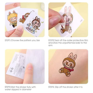 🔥จัดส่งรวดเร็ว🔥 30ชิ้น คุโรมิ สติ๊กเกอร์รอยสักการ์ตูนน่ารักสติกเกอร์รอยสักกันน้ํามูลค่าสูงอะนิเมะกันน้ําทิ้งสติกเกอร์รอยสักสําหรับของขวัญเด็ก