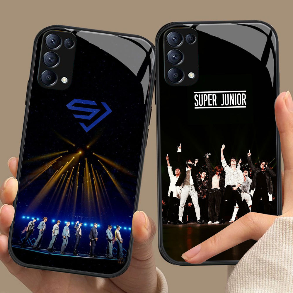 CK-97 Super Junior HD Glass Casing สําหรับ OPPO Reno 6Z 6 5 4 3 A91 F15