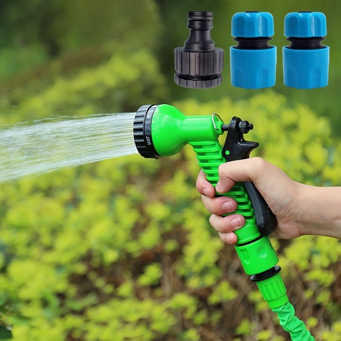 Hose Nozzle High Pressure Garden Hose Nozzle Sprayer  Modes Thumb Control Water Hose Sprayer for Wa