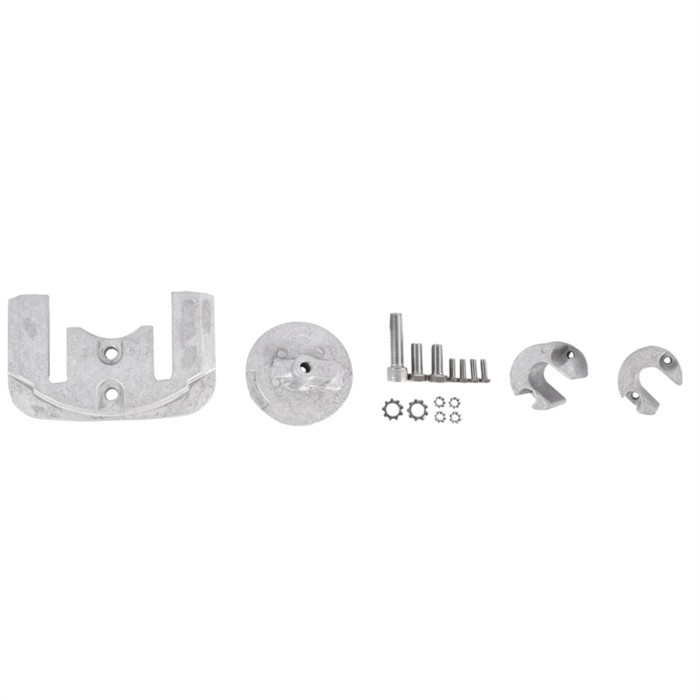 806190 76214 821630A1 for Mercury Outboard Machine Anode Mercury Bravo 2&3 Aluminum MerCruiser 1989