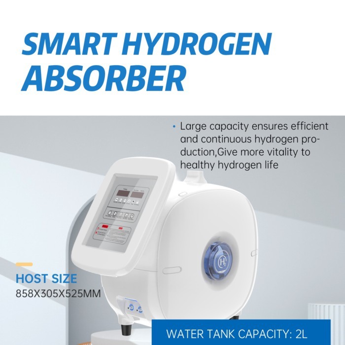 Pretty Hydrogen Mix Oxygen Generator Inhalation Machine with 1500ml/Min Purity H2 Mix O2 Water Puri