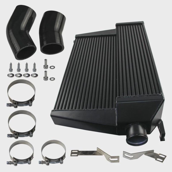 Tube & Fin Intercooler Kit Front Mount For Audi A4 AIIroad B9 A5 2.0T S4 S5 3.0T B9 EVO3 35TFSI/40T