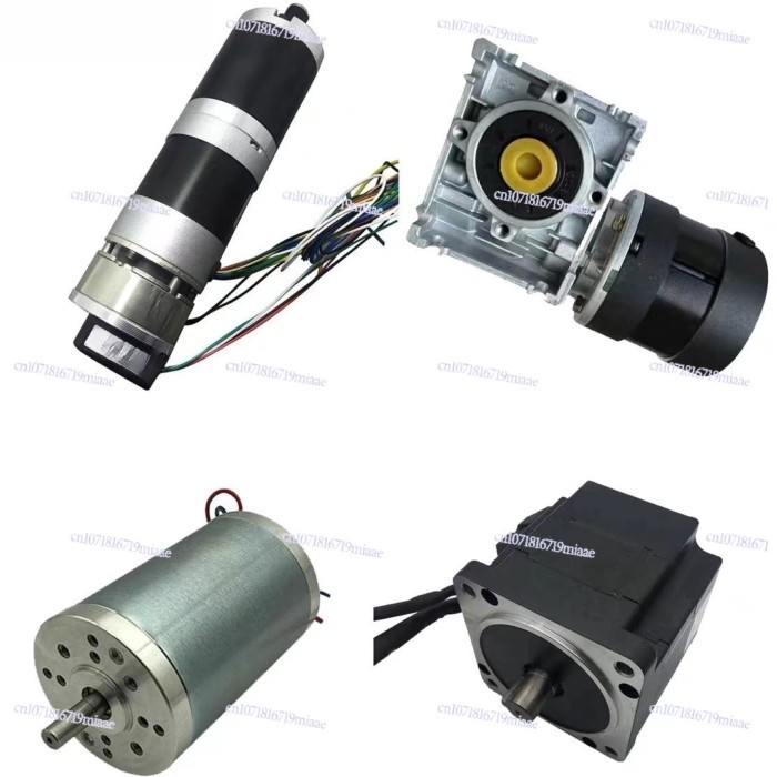 Brushed or brushless DC motor manufacturer 12v 24v 36v 48v 220v DC gearbox gear motor