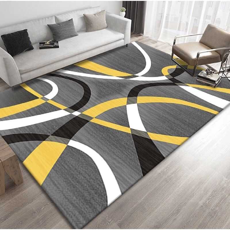 U I O Velvet 1.6*2.3M 3D Living Room Soft Fur Carpet Floor Covering 1.6*2.3M