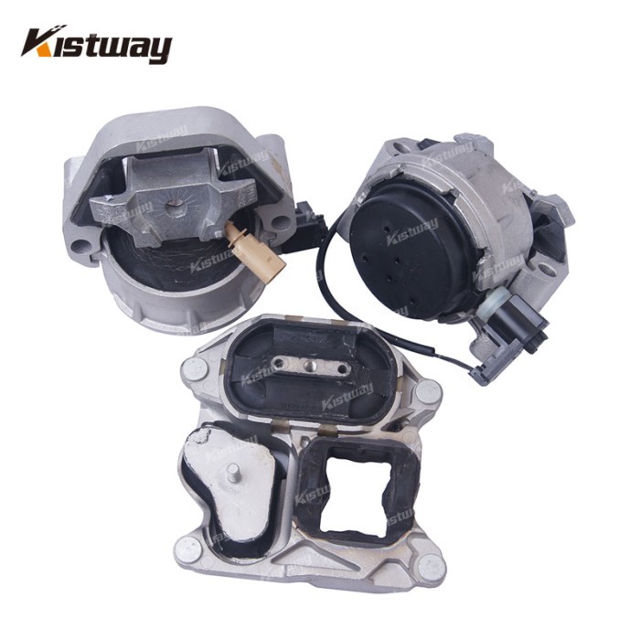 Electric Hydraulic Engine Gearbox Mount Kit For Audi A6 C7 S6 A7 2.5L 2.8L 3.0T Quattro V6 4G019938