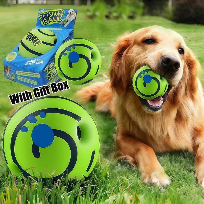 M A Happy ของเล่น Wobble Wag Glow Interactive ความสนใจของเล่นสนุก Giggle เยง Ball