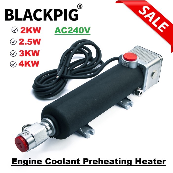 2KW 2.5W 3KW 4KW 240V Diesel Engine Water Heater Coolant Preheating Water Jacket Heater EHB1020 102