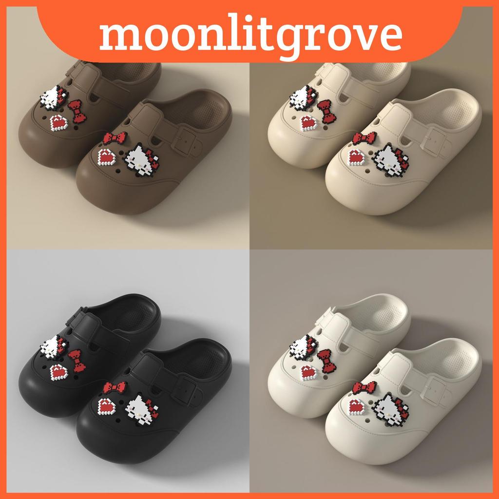 Cat Design Playful Eva Beach Footwear พร้อมพื้นรองเท้ากันลื่นสําหรับผู้หญิงฤดูร้อนสวมใส่