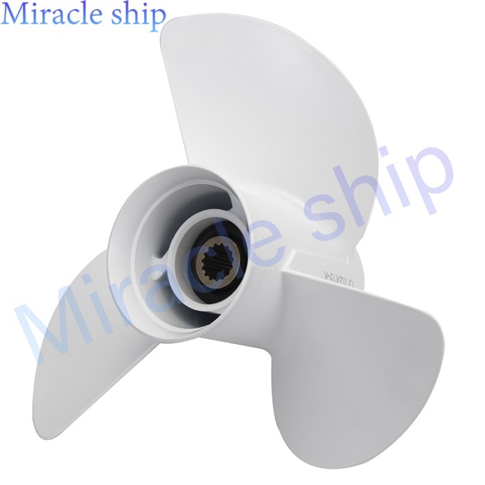 6E5-45947-00-EL Propeller 13 1/2*15Inch For Yamaha 50HP 60hp 70hp 75hp 80hp 90hp 115hp 130hp Boat E