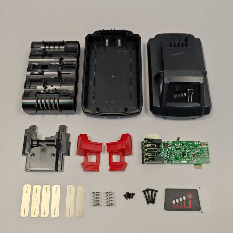 เปลี่ยนแบตเตอรี่เครื่องมือไฟฟ้า MIL Milwaukee 18V M18 4.0 AH ชุด 5 แกน 217 ประเภทคุณภาพสูง