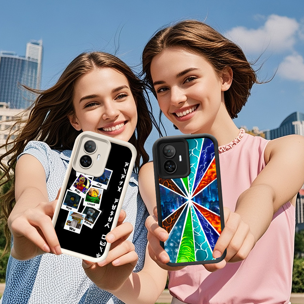 DE-23 L-Lego N-Ninjago เคสป้องกันสําหรับ OPPO A38 A17 A58 A78 F23 A17K A18 A60 A98 5G