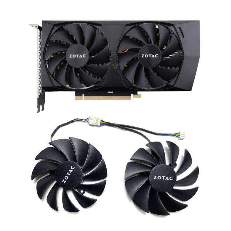 ZOTAC/ZOTAC RTX3050 3060 3060ti Destroyer กราฟิกการ์ดพัดลมระบายความร้อน GA92S2U