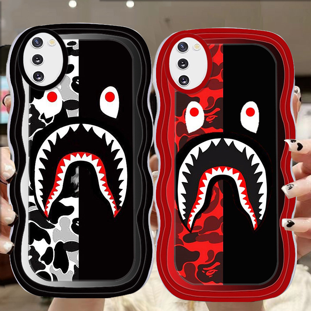 A-83 bape shark TPU Casing สําหรับ OPPO A5 2025 A5X A5i Pro 5G เคสใส