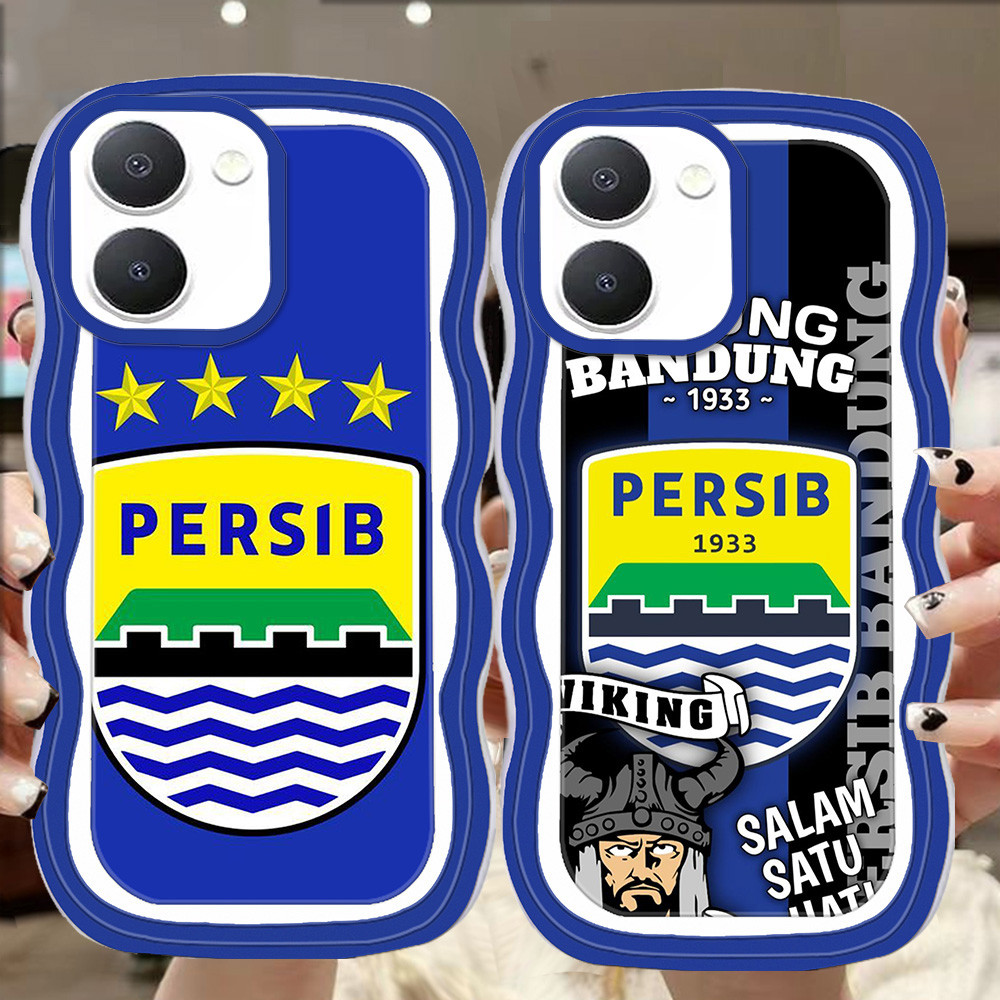 A-21 Persib TPU Casing สําหรับ VIVO Y18i Y27 Y18 Y03t Y27s Y36 Y18e Y28 2024 Y03 เคสใส