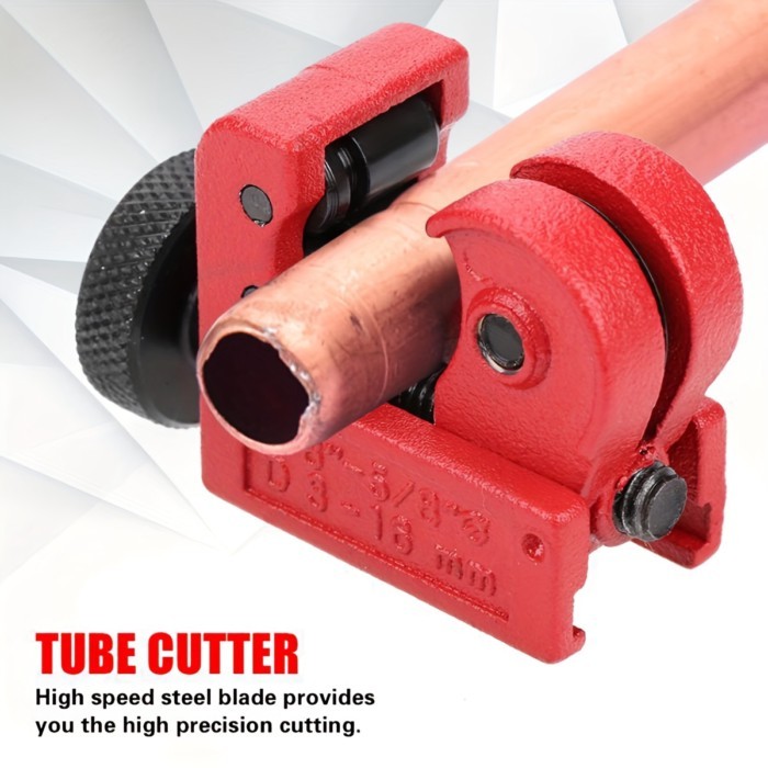 3-19mm 1/8 inch to- 3/4 inch Mini Steel Tube Cutter Tool, Cutting Copper and Aluminum Tube Pipe Cut