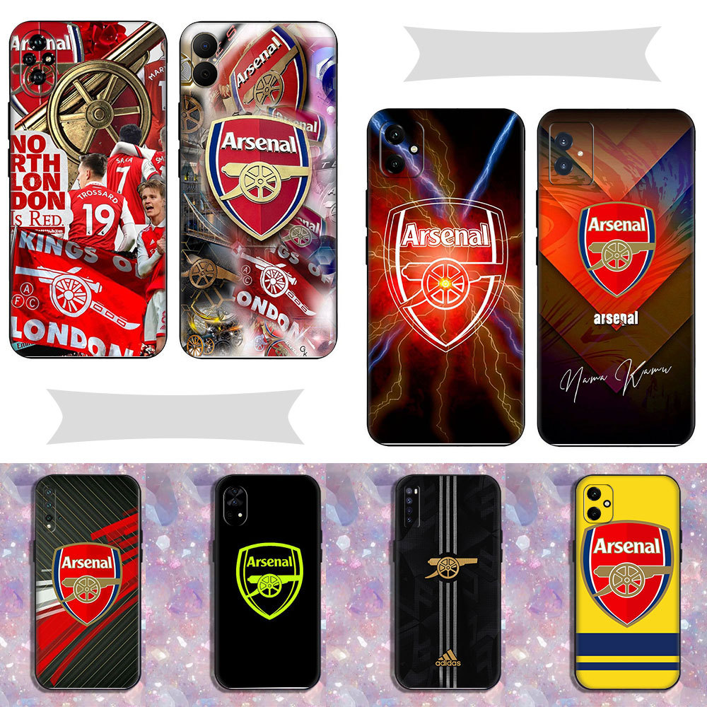 Arsenal Football Club เคสประณีต ^N6 สําหรับ Huawei P10 Lite P20 Pro P30 Y5P Y6P Y7A Y8P ความเข้ากันไ