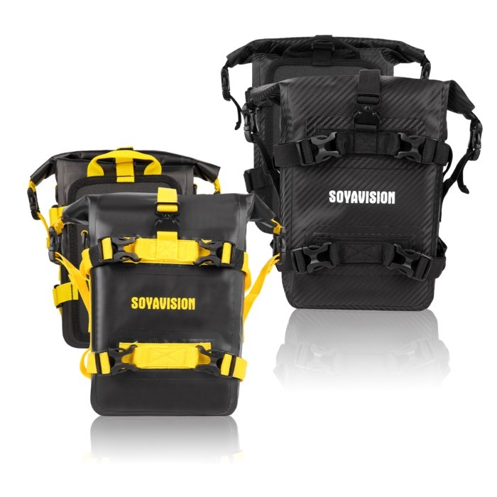Motorcycle Bumpers Bag Waterproof Motorcycle Side Frame Bag Motorcycle Crash Bar Bag Universal Tool