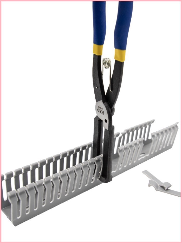 HSD Strong Wire Groove คีมดึงฟันคีมพีวีซีพลาสติกร่องด้านบนตัดคีมยืดคอลึกด้านจานดึงฟันสิ่งศักดิ์สิทธิ